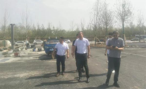 集團全運中心總經(jīng)理宋立軍帶隊現場(chǎng)考察